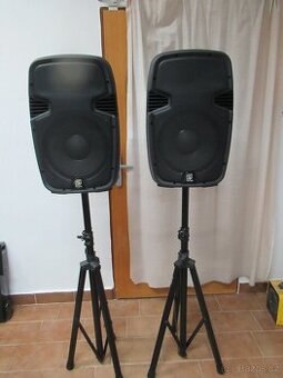 aktivní reprobedny SKYTEC SPJ 1200A MP3 +stojany