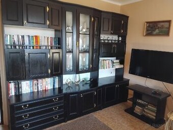 Obývací stěna - černá