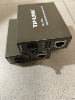 Prodám 2x převodník optika metalika TPLink MC112/111