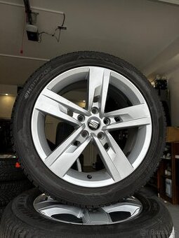 Alu kola 5x112 r17 s pneu (leo17)