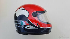 AGV retro helma Kenny Roberts replica cca 1981