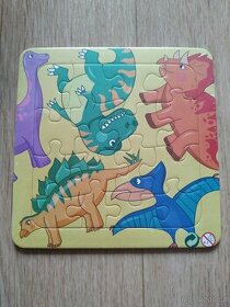 Nové puzzle dinosauři