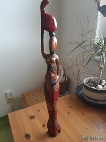 Dřevěná socha - Afrika