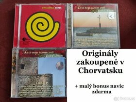 Sada 3 ks originál CD "Jugoslávské hity"