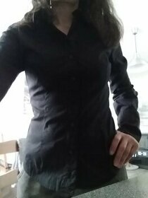 Černá košile Orsay pro štíhlé dámy velikost XS - 1