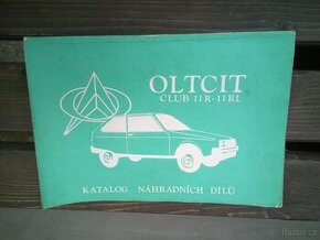 Oltcit club 11R-11RL, katalog náhradních dílů 1990-originál