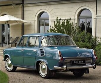 Škoda 1000 MB přední, zadní okna