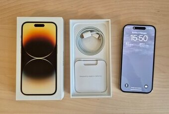 Apple iPhone 14 Pro 128GB gold – záruka do 08/25 ✅