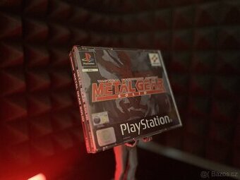 Metal Gear Solid – PS1 – 2× CD, kompletní, špičkový stav