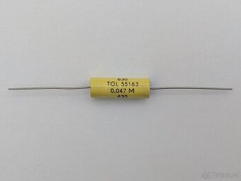 Kondenzátor svitkový 47nF/630V RFT TGL55163