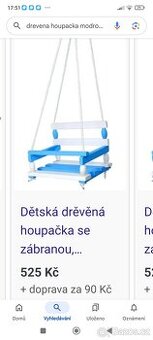 Dřevěná houpačka - 1