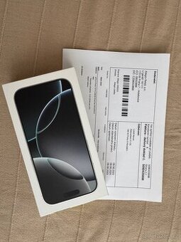 Apple iPhone 16pro 256GB White titan, nový, záruka 2 roky