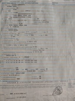 Prodej vozidla Ford S-Max