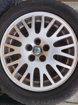 Orig ALU kola škoda 6.5Jx16 205/55 R16
