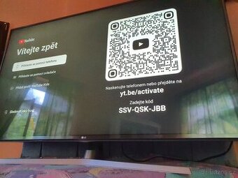 2 Televize smart 139cm LG a Sony Bravia 120cm