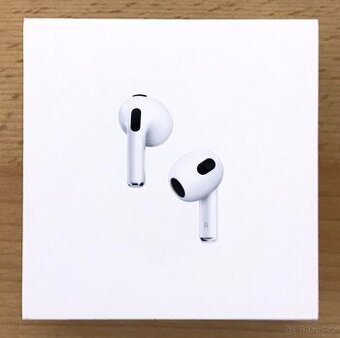 Airpods 3 s MagSafe - stav 100%, prakticky nepoužívané.