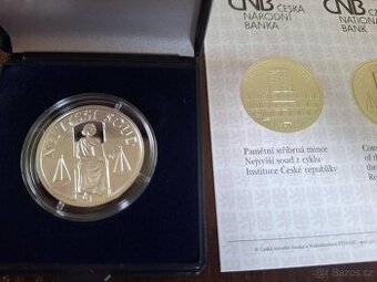 STŘÍBRNÁ MINCE 100 Kč 2025 NEJVYŠŠÍ SOUD proof