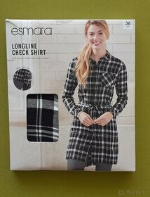 Dívčí košilové šaty kostkované (nenošené/nerozbal.), vel. 36