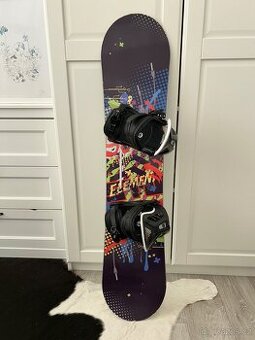 Dětský Snowboard Stuf Element 115 cm vč. vázání