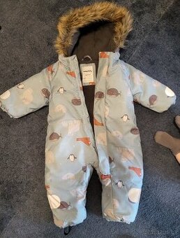 Zimní kombinéza, rozměr 68-74