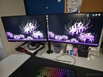 2x Samsung Odyssey G3 LS24AG30 + rameno "T"