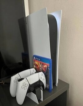 PS5 DIGITAL + DVA OVLADAČE