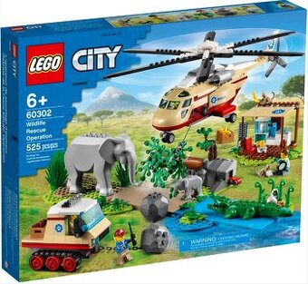 Nové LEGO 60302 Záchranná operace v divočině