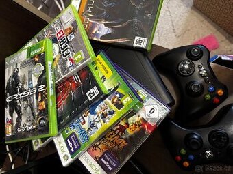 Xbox 360 a kinect, ovladace a hry