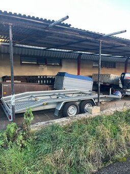 Niewadow 2700kg 455cm, přívěs, podval, autopřepravník