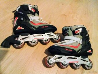 Kolečkové brusle zn. HELIOS AVS - Abec 7 Carbon
