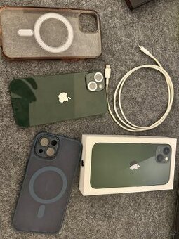 iPhone 13 128 GB zelený v perfektním stav