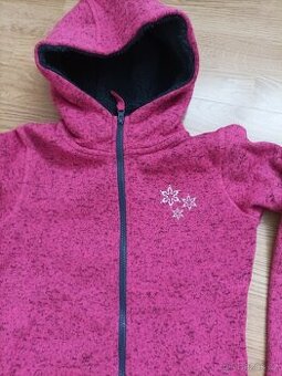 Dívčí teplá mikina LEWRO vel.152/158 - 1
