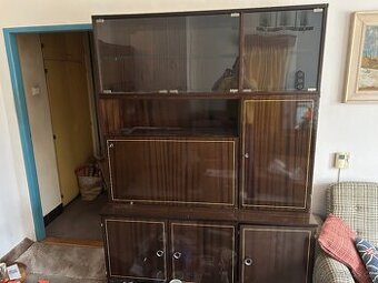 Obývací stěna z 80.-tých let za odvoz zdarma