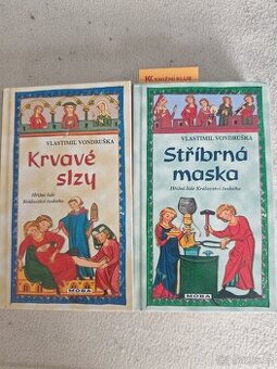 Knihy Vlastimil Vondruška – Krvavé slzy a Stříbrná maska