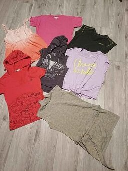 7x tričko dámské vel M