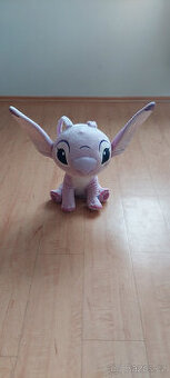 Plyšový ANGEL STITCH růžový se zvukem 35 cm