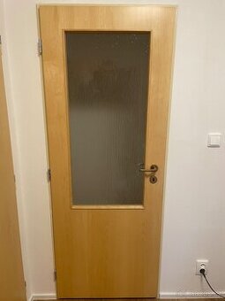 Levé dveře 70 cm včetně kování Praha IHNED