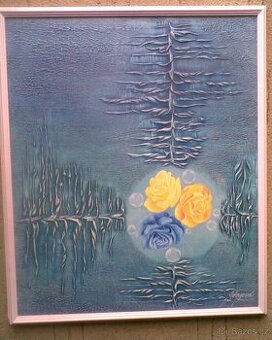 Originál obraz akad.malířky