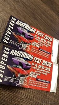 Vstupenky Americar fest 2026