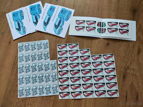 Poštovní známky typu A 103 kusů