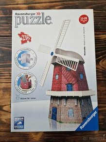 3D puzzle "Větrný mlýn"