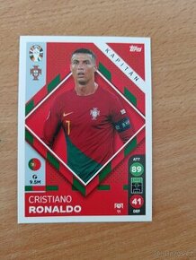 Sběratelská kartička Cristiano Ronaldo