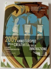 Pamětní mince 2 euro San Marino 2009 Kreativita - 1