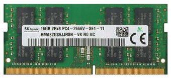 RAM paměti do notebookov SODIMM DDR4 - 16GB