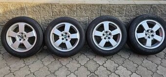 Originál alu Škoda O1 5x100 205/55 R16 - 7,5mm letní pneu