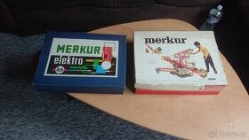 2x stavebnice Merkur z 80.let