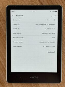 Čtečka Amazon Kindle Paperwhite 11. gen 16GB zelená