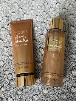 Victoria Secret tělový sprej vanilka a tělové mléko