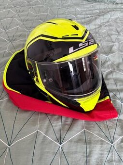 Helma velikost S LS2 FF390 BREAKER BOLD Black H-V Yellow