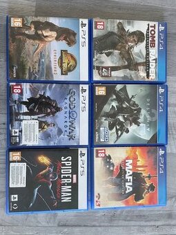 Hry ps4,ps5